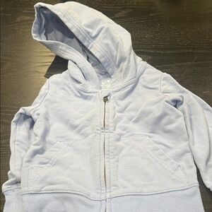Light Blue Kids Hoodie by Primary